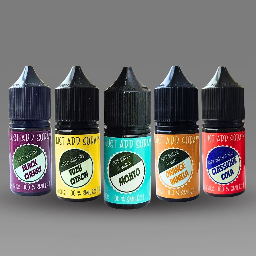 Just Add Soda Flavor Lineup