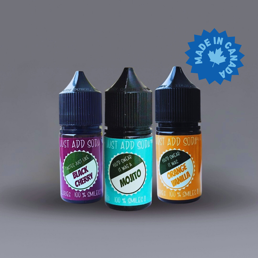 Just Add Soda Fan Favorites Variety Pack with 3 sparkling water flavors