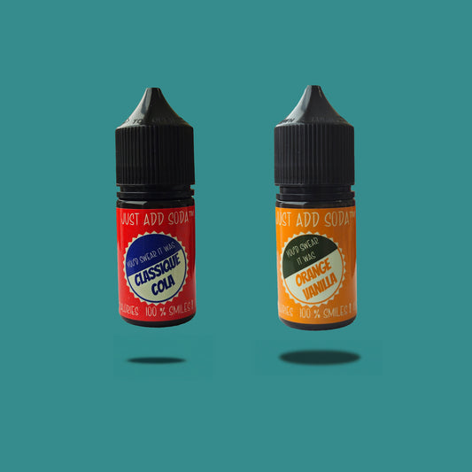 Classique Cola & Orange Vanilla, Bottle Front image, Sparkling Water Flavor Drops