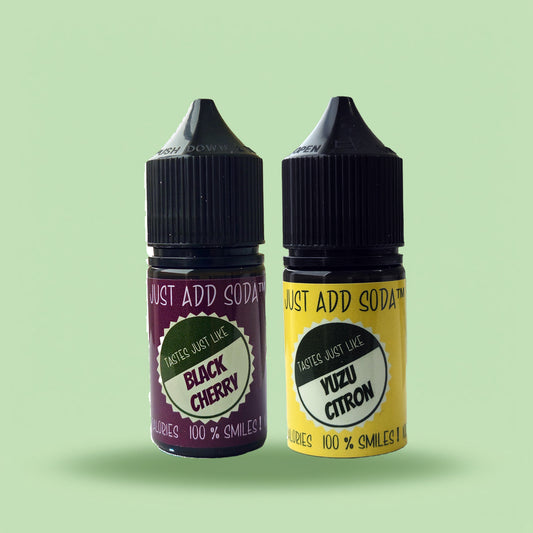 Black Cherry, Cerise Noir, Yuzu Citron, Bottle Front image, Sparkling Water Flavor Drops