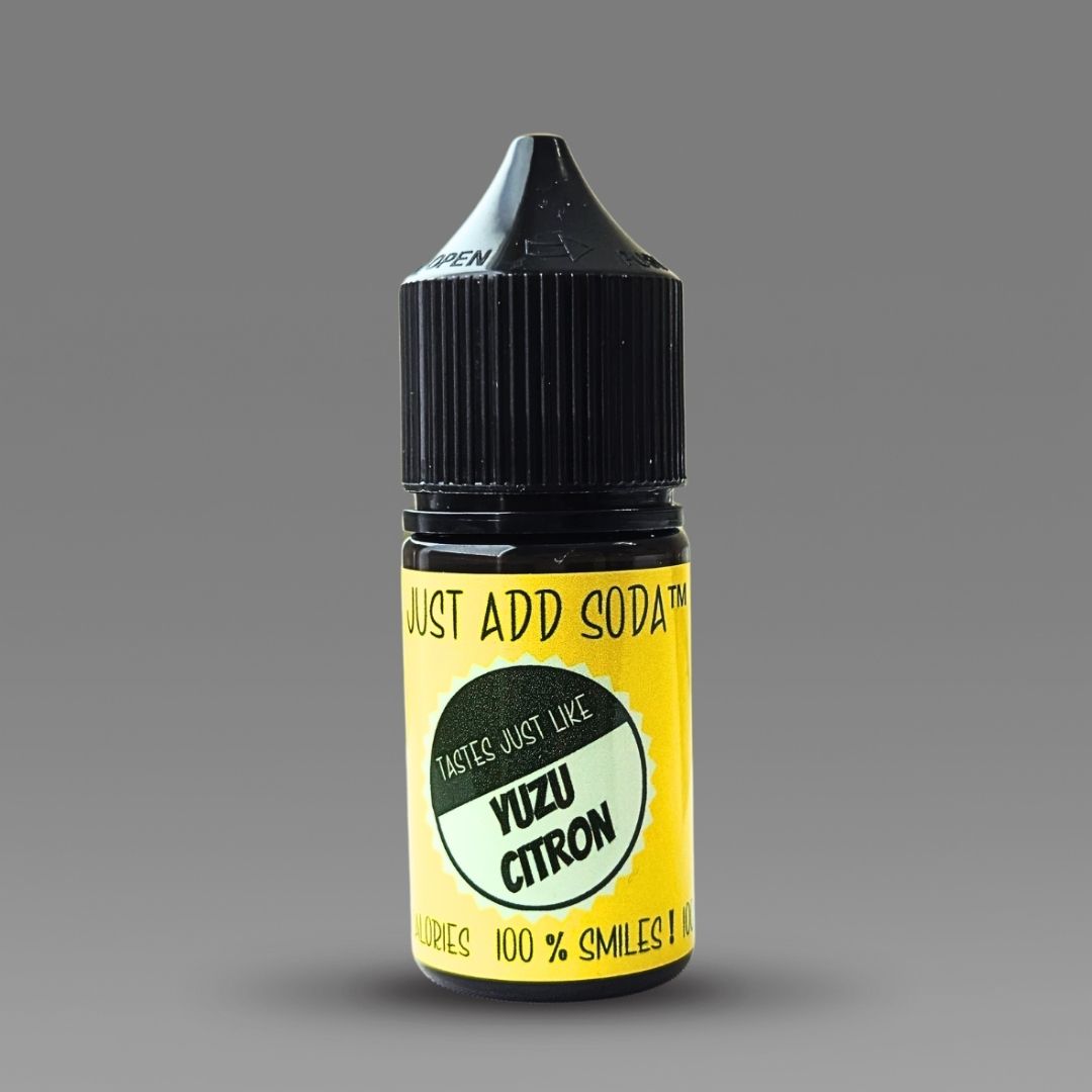 Just Add Soda Yuzu Citron  flavor drops for sparkling water 