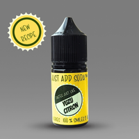 Yuzu Citron sparkling water flavor drops, Just Add Soda premium Japanese citrus experience