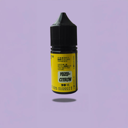 Yuzu Citron, Bottle Back image, Sparkling Water Flavor Drops