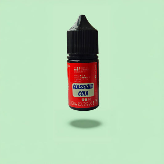 Classique Cola, Bottle Back image, Sparkling Water Flavor Drops