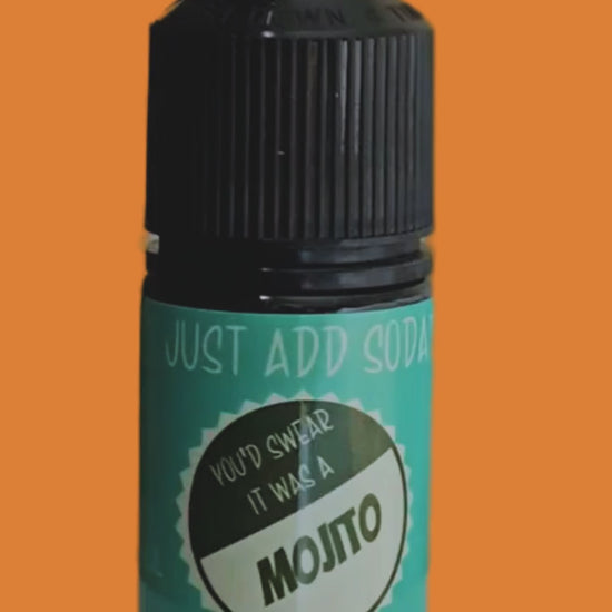 Mojito bottle video , Sparkling Water Flavor Drops